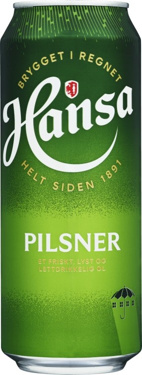 Hansa Pilsner 0,5l boks
