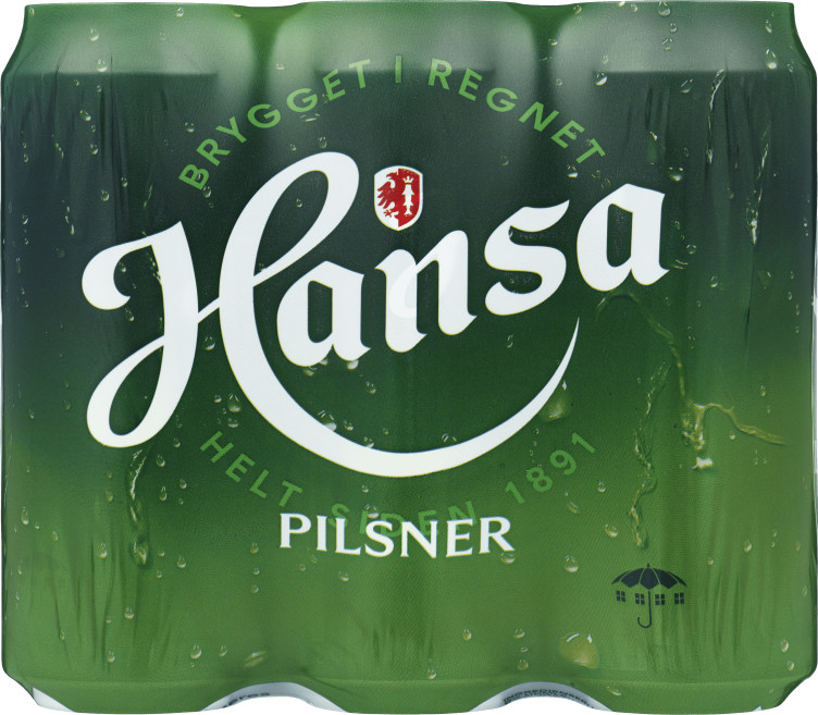 Hansa Pilsner 0,5lx6 boks