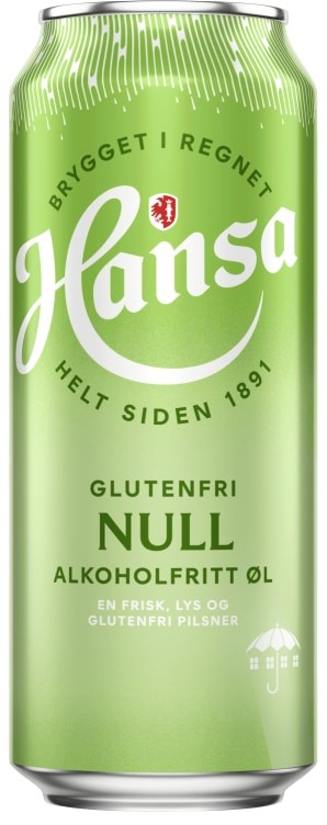 Hansa Null% 0,5l boks