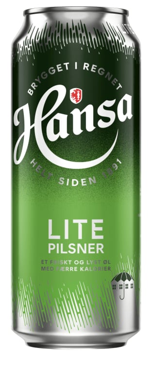 Hansa Pilsner Lite 0,5l boks