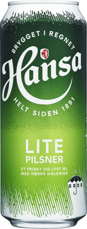 Hansa Pilsner Lite 0,5l boks