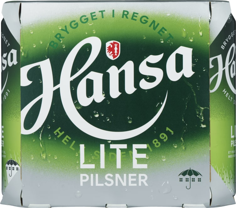 Hansa Pilsner Lite 0,5lx6 boks