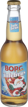 Borg Julebrus Gyllen 0.33l Fl 4pk