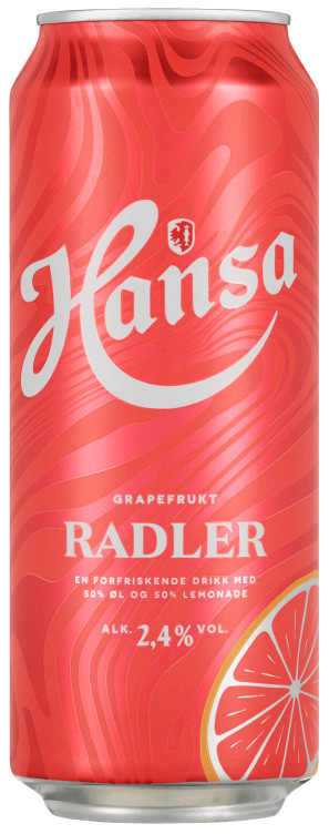 Hansa Radler Grapefrukt 0,5l boks