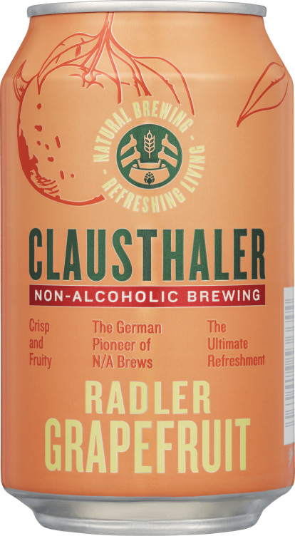 Clausthaler Radler Grapefruit 0,33l boks