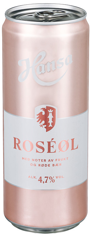 Hansa Roséøl 0,33l boks Sleek