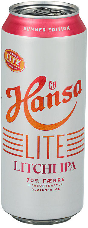Hansa Litchi Ipa Lite 0,5l boks