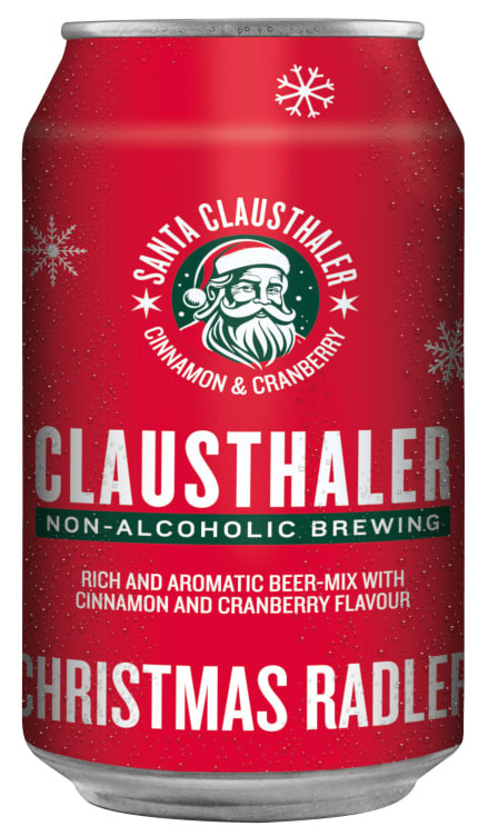 Clausthaler Christmas Radler 0,33l boks