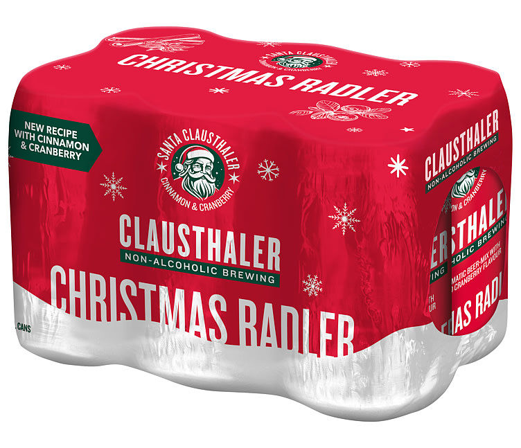 Clausthaler Christmas Radler 0,33lx6 boks