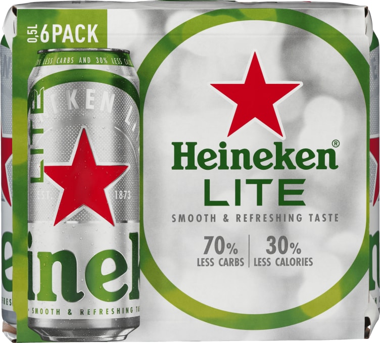Heineken Lite 0,5lx6 boks