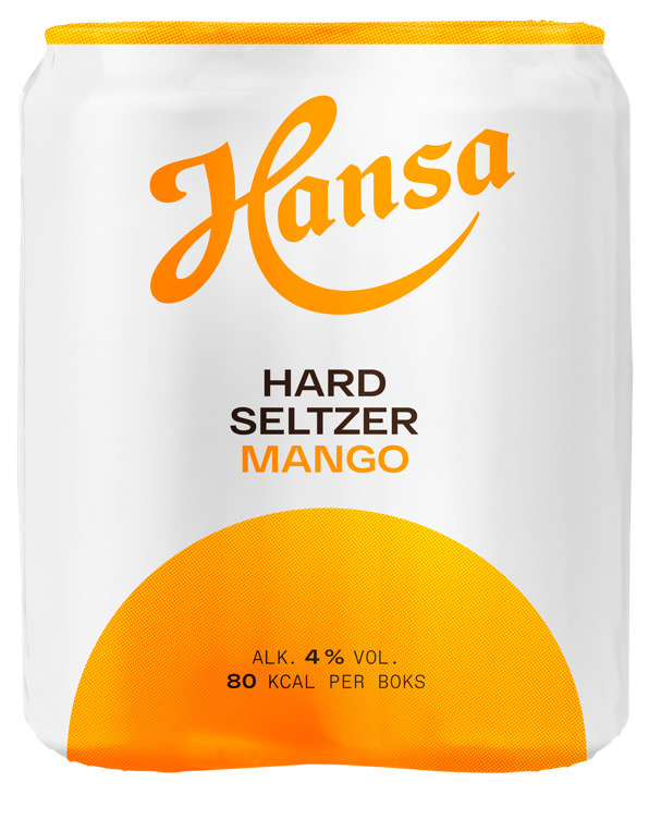 Hansa Hard Seltzer Mango 0,33lx4 boks
