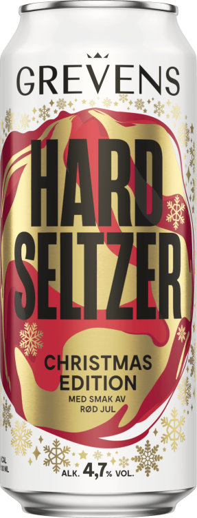 Grevens Hard Seltzer Jul 0,5l boks
