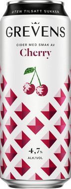 Grevens Cider Cherry 0,5l bx 6pk