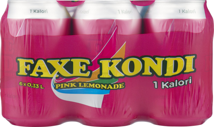 Faxe Kondi Pink Lemonade 0,33l boks 6pk