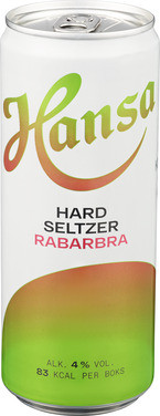 Hansa Hard Seltzer Rabarbra 0,33l bx