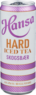 Hansa Hard Iced Tea Skogsbær 0,33l bx