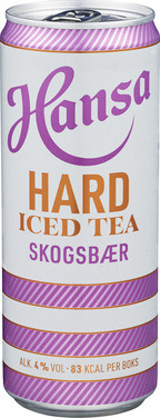 Hansa Hard Iced Tea Skogsbær 0,33l bx
