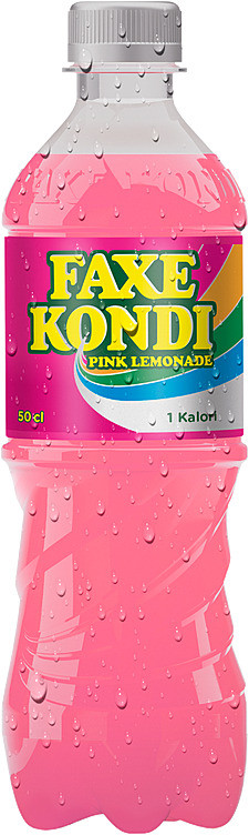 Faxe Kondi Pink Lemonade 0,5l flaske