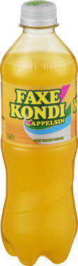 Faxe Kondi Appelsin Uts 0,5l Flaske