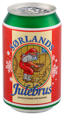 Sørlands Julebrus 0.33l Berentsens