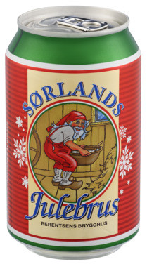 Sørlands Julebrus 0.33l Berentsens