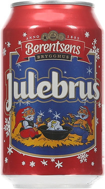 Julebrus Rød 0.33l bx Berentsens