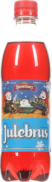 Rød Julebrus 0.5l