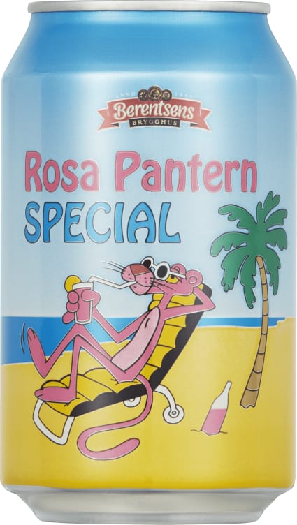 Rosa Panter 0,33l boks Berentsens