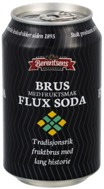 Flux Soda 4x0.33l bx Berentsens Brygghus