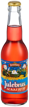 Rød Julebrus uten Sukker 6x0.33l