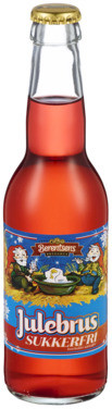 Rød Julebrus uten Sukker 6x0.33l