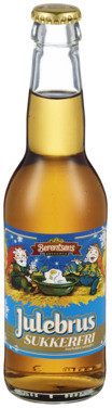 Julebrus Appelsin uten Sukker 6x0.33l