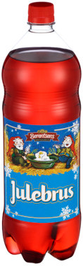 Rød Julebrus 1,5l Eng Fl