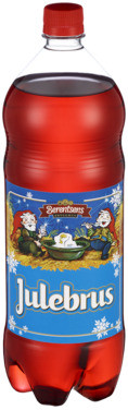 Rød Julebrus 1,5l Eng Fl