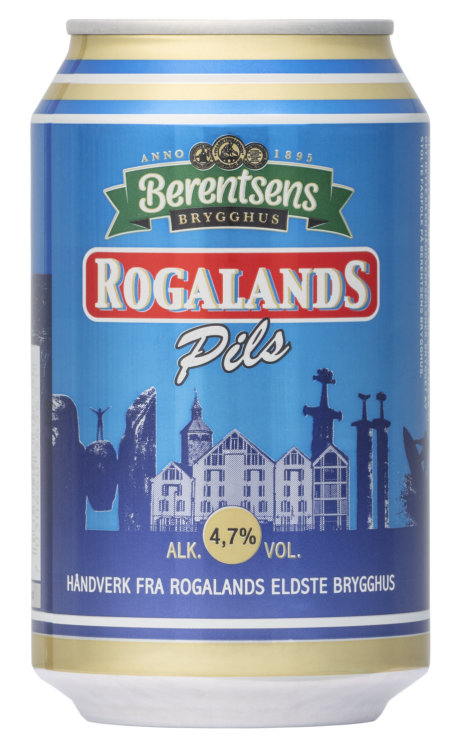 Rogalands Pils 0.33l boks Berentsens