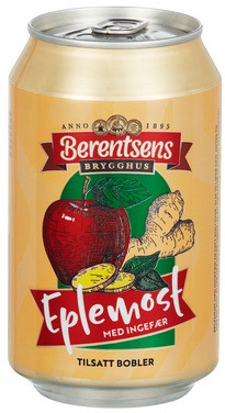 Eplemost & Ingefær med Bobler 6x0.33l bx