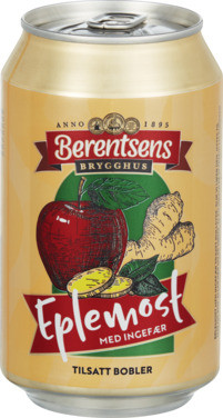 Eplemost & Ingefær med Bobler 6x0.33l bx
