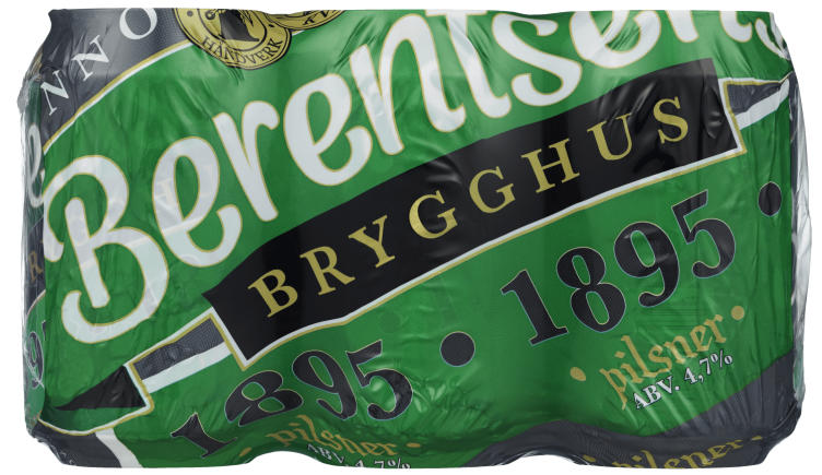 1895 Pilsner 0,33lx6 boks Berentsens