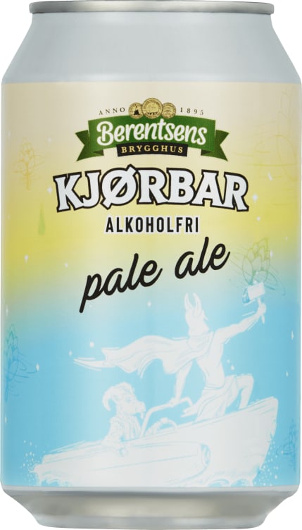 Kjørbar Pale Ale Alkoholfri 0,33l boks