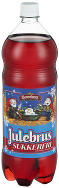Rød Julebrus Sukkerfri 1.5l Eng Fl