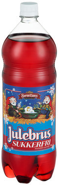 Rød Julebrus Sukkerfri 1.5l Eng Fl