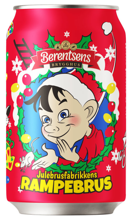 Rampebrus Julebrusfabrikken 0,33l boks
