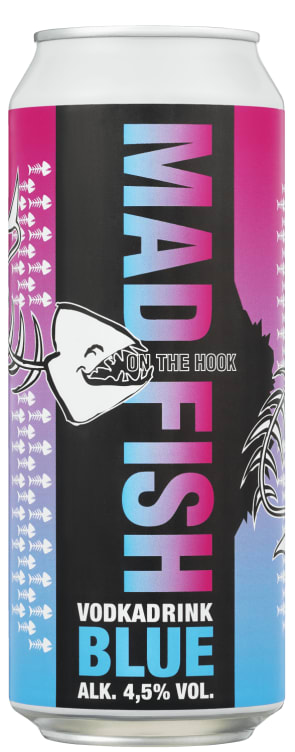 Mad Fish Vodka Blue 0,5l boks