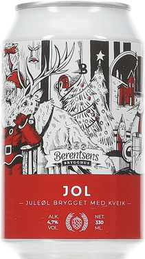 Jol Juleøl med Kveik 4.7% 0.33l bx