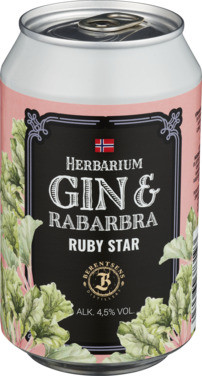 Gin & Rabarbra Ruby Star 4,5% 0.33l bx