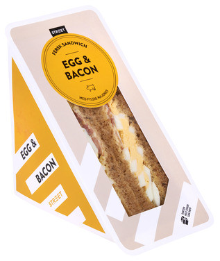 Street Sandwich Egg & Bacon 200g