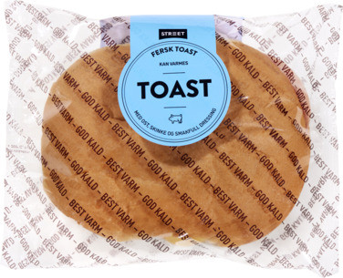 Street Toast Ost & Skinke 195g STREET!