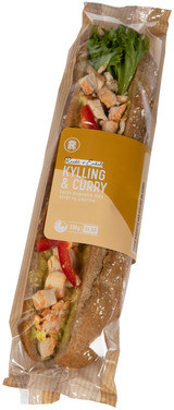 Baguette Kylling Curry 230g