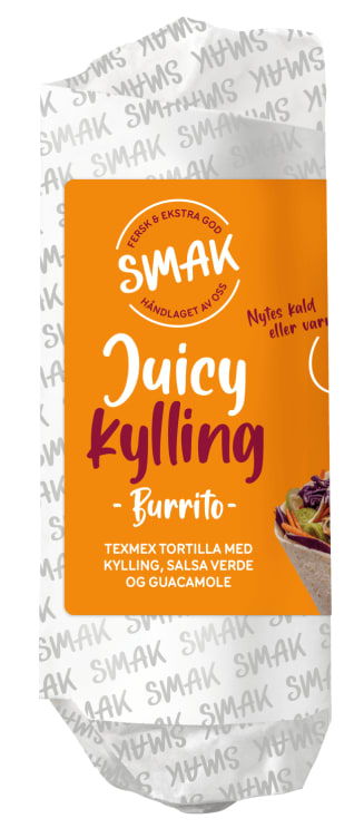 Burrito Kylling 270g Smak