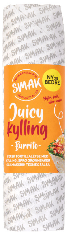 Burrito Kylling 250g Smak